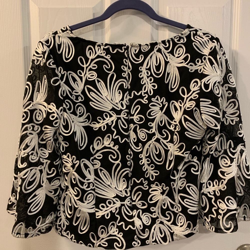 Beautiful Alex Evenings MP top.